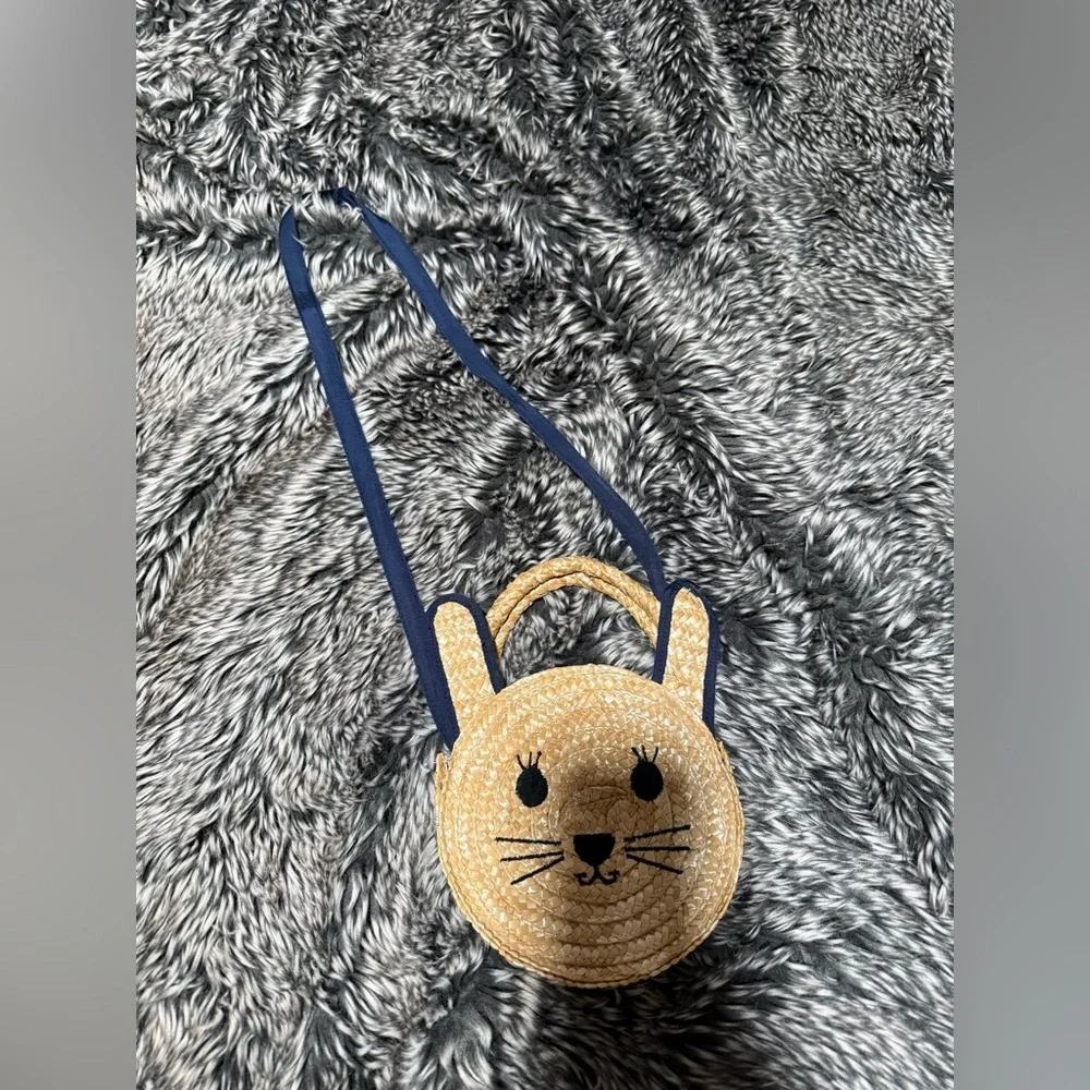 gap Sarah Jessica Parker straw bunny purse Easter